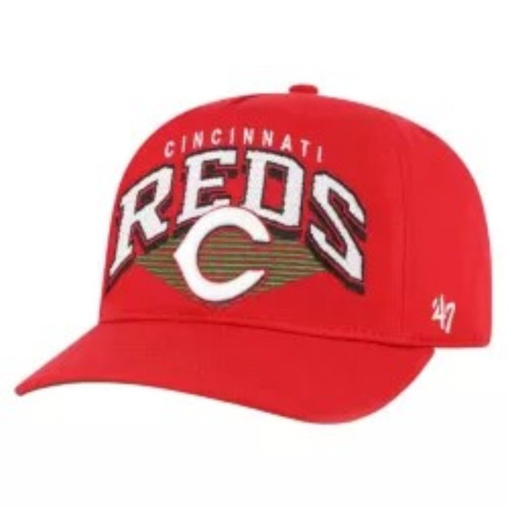 '47 Adult‎ Cincinnati Reds Red Pomona Hitch Adjustable Hat One SIze Fits All New